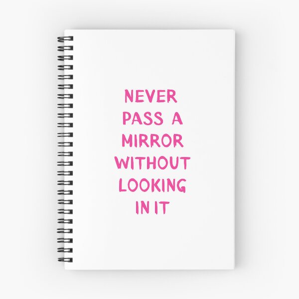 Item preview, Never pass a mirror without looking in it designed and sold by BlissThreads.