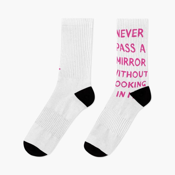 Item preview, Never pass a mirror without looking in it designed and sold by BlissThreads.