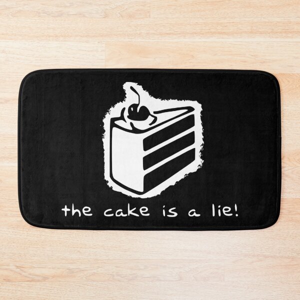 Item preview, THE CAKE IS A LIE designed and sold by lukev0095.