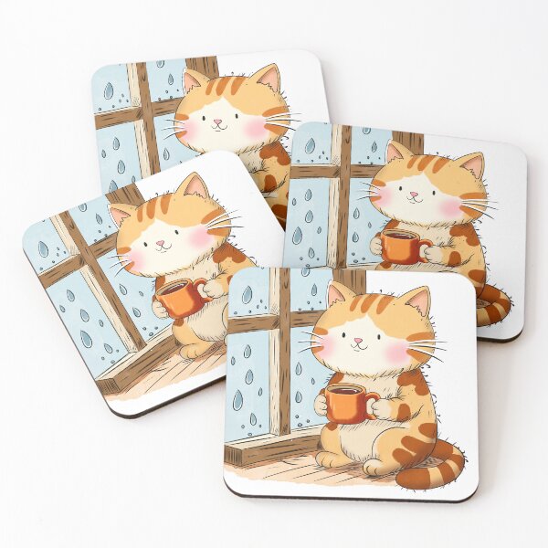 Item preview, Cozy window cat designed and sold by SimoesArtistry.