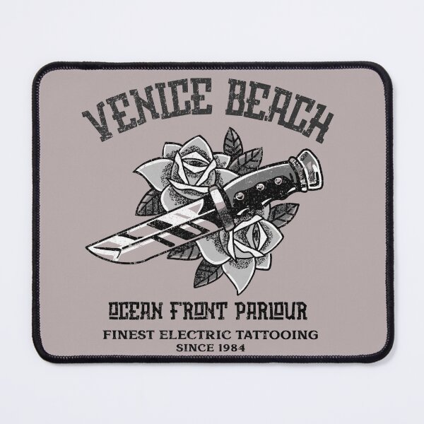 Item preview, Venice Beach Tattoo Parlour, Old School, Vintage, Shop Logo designed and sold by Proverbial Wisdom Design.