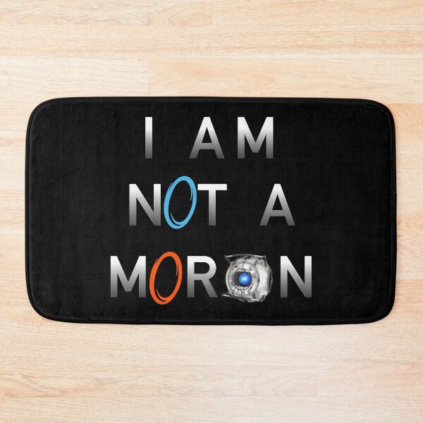 Item preview, Portal 2 Wheatley "I am not a moron" designed and sold by lukev0095.