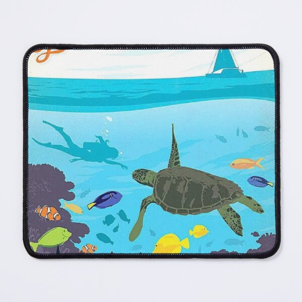 Item preview, Wall Art - Great Barrier Reef - Australia designed and sold by PixelVintage.