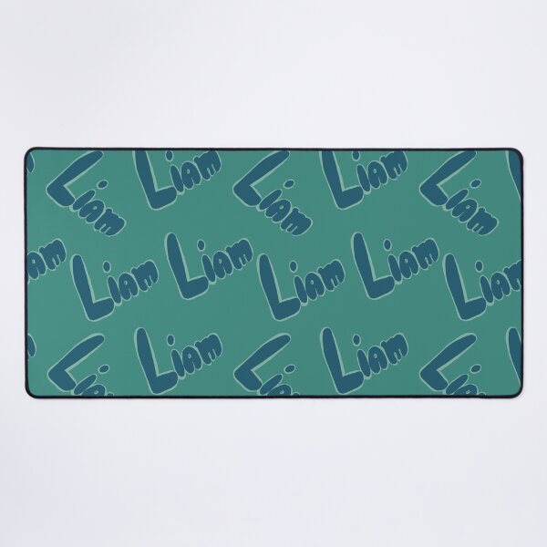 Item preview, Liam Bubble Letters Personalized Name Pattern designed and sold by RepeatCandy.