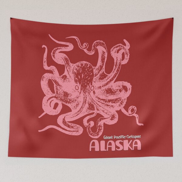 Item preview, Giant Pacific Octopus, Alaska designed and sold by AlaskaExtreme.