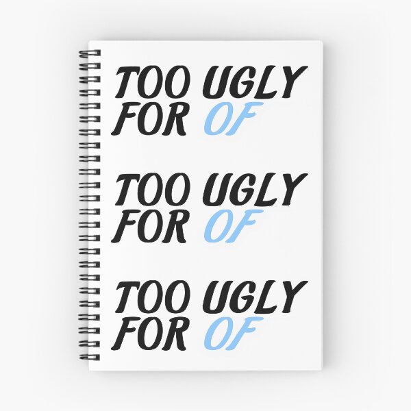 Item preview, Too Ugly For OF designed and sold by the-craft-shop.