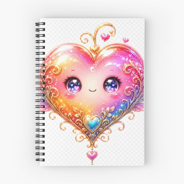 Item preview, Cutest Rainbow Heart Fantasy Aesthetic designed and sold by HiteshArt111.
