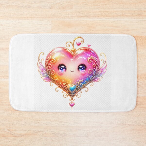 Item preview, Cutest Rainbow Heart Fantasy Aesthetic designed and sold by HiteshArt111.