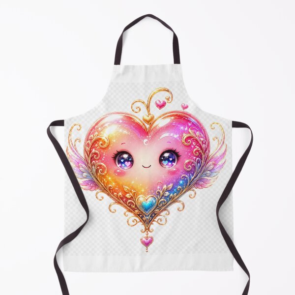 Item preview, Cutest Rainbow Heart Fantasy Aesthetic designed and sold by HiteshArt111.