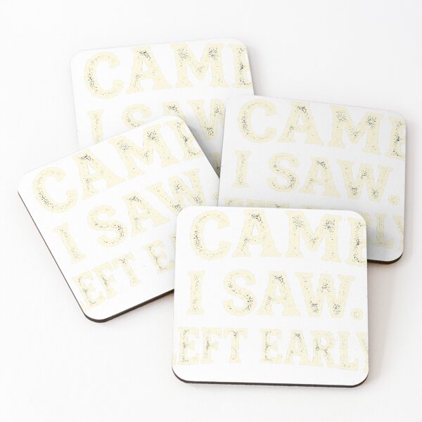 Item preview, I Came, I Saw, I Left Early designed and sold by NicoVeithen.