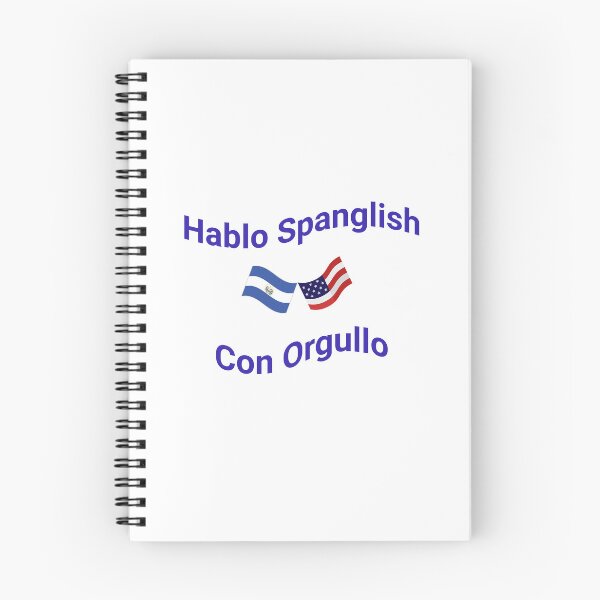 Item preview, Hablo Spanglish Con Orgullo (El Salvador) designed and sold by Caris Clothing.