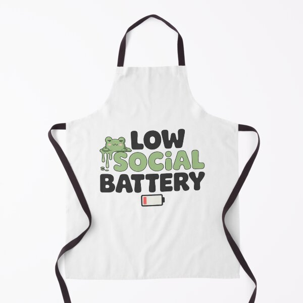 Item preview, Low social battery frog designed and sold by J-Style-Design.