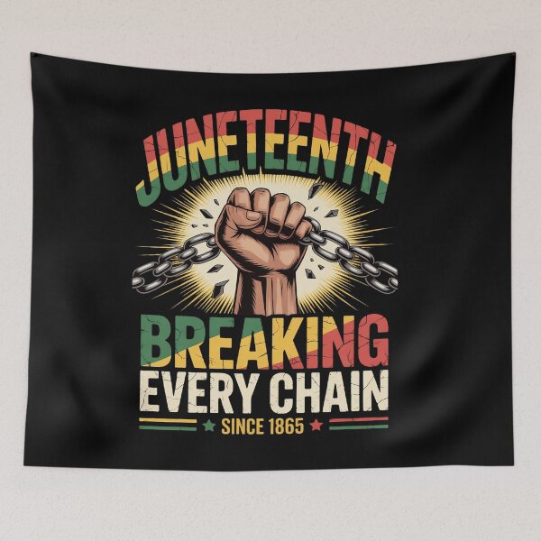 Item preview, Juneteenth Breaking Every Chain Since 1865: Black Freedom Celebration African Heritage Artwork Women Men Juneteenth. designed and sold by NewaveBoutique.