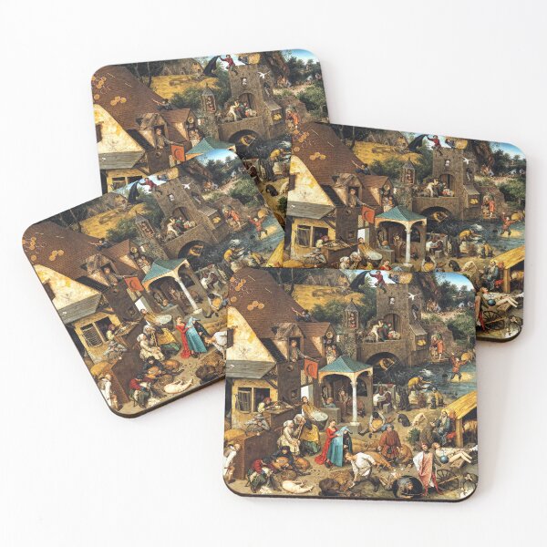 Item preview, Netherlandish Proverbs - Pieter Bruegel the Elder designed and sold by Jon-Baran.