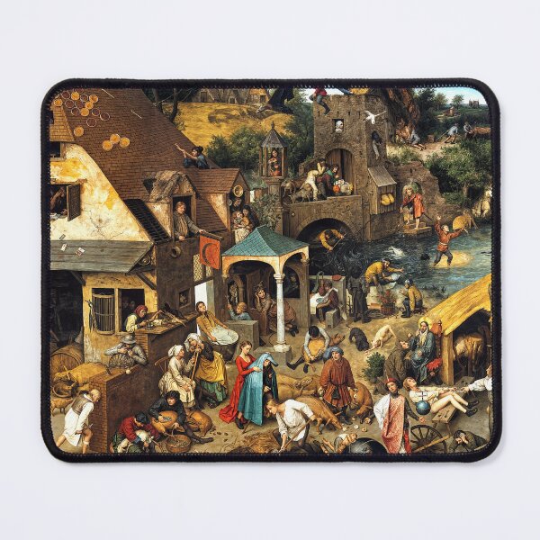 Item preview, Netherlandish Proverbs - Pieter Bruegel the Elder designed and sold by Jon-Baran.