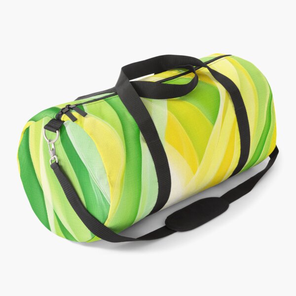 Item preview, Abstract Green and Yellow Wavy Pattern designed and sold by Jeallan Designs.