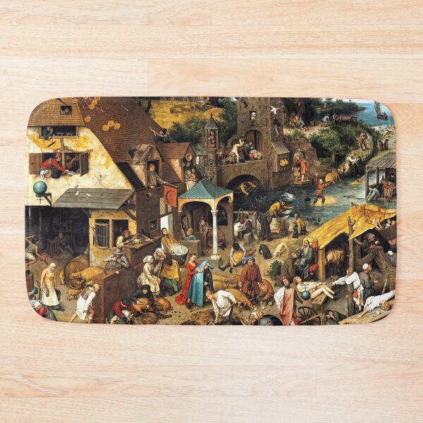 Item preview, Netherlandish Proverbs - Pieter Bruegel the Elder designed and sold by Jon-Baran.