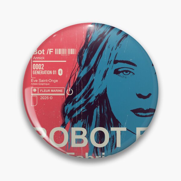 Item preview, Robot Annick 0002 designed and sold by FleurMarine.