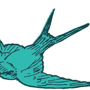 Artwork thumbnail, Swallow by GoGoPotatoPrint