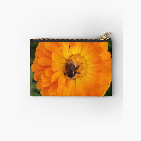 Item preview, Orange Flower and Bee designed and sold by CalmnessbyChoice.