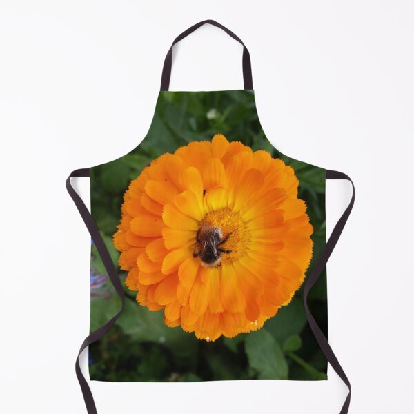 Item preview, Orange Flower and Bee designed and sold by CalmnessbyChoice.