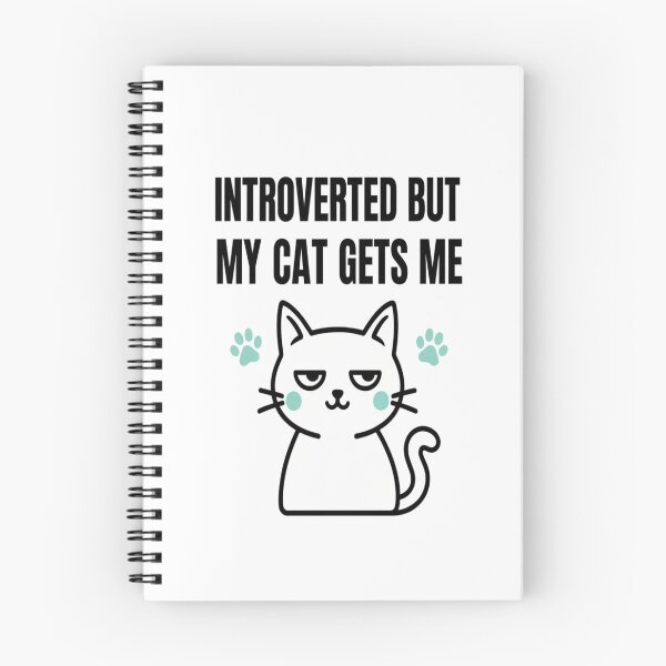 Item preview, Introverted But My Cat Gets Me designed and sold by Matthew572.
