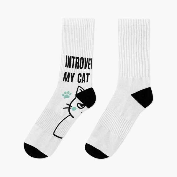 Item preview, Introverted But My Cat Gets Me designed and sold by Matthew572.
