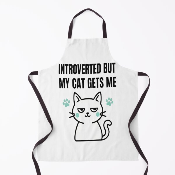 Item preview, Introverted But My Cat Gets Me designed and sold by Matthew572.