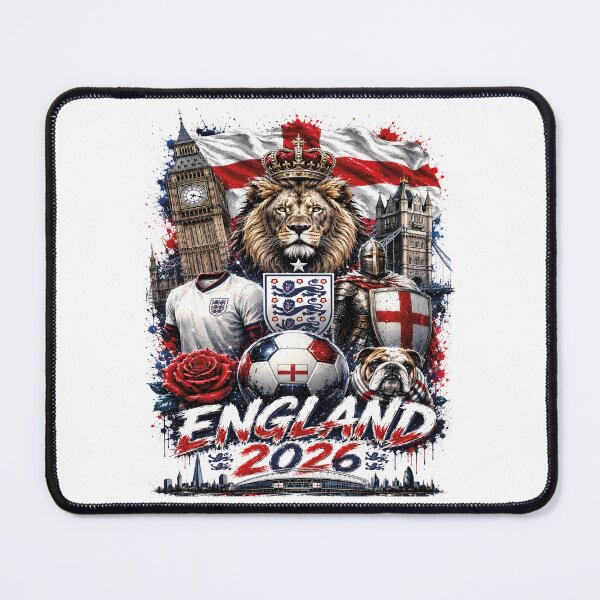 Item preview, England 2026 Soccer T-Shirt| Lion Football Fan Graphic Tee | England Flag Sports Streetwear Design designed and sold by al21ex.