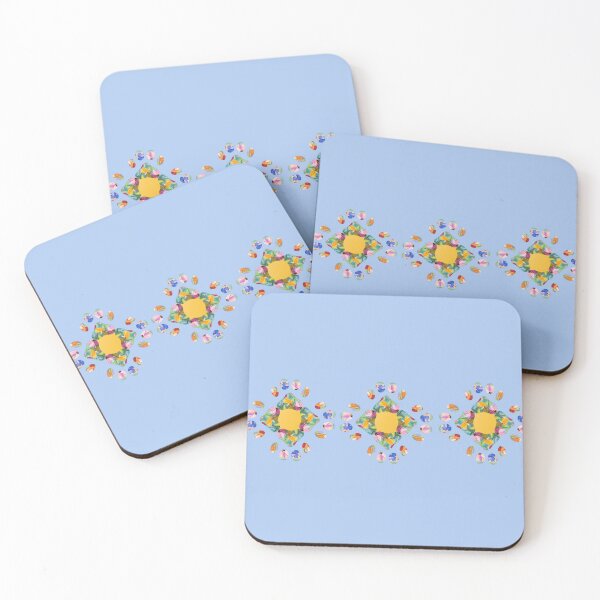 Item preview, Floral paw print mandala design designed and sold by Doodles Down South.