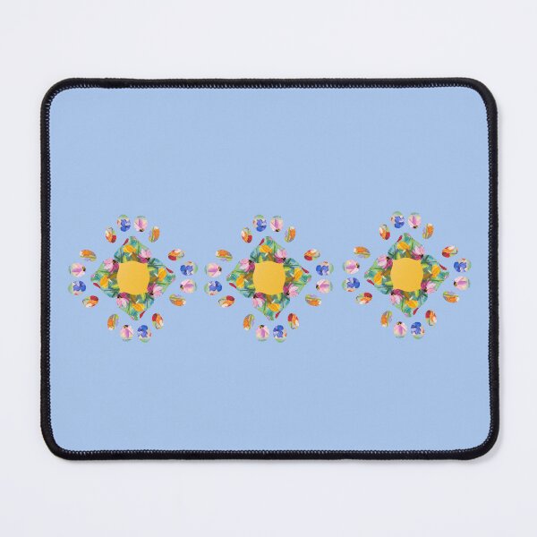 Item preview, Floral paw print mandala design designed and sold by Doodles Down South.