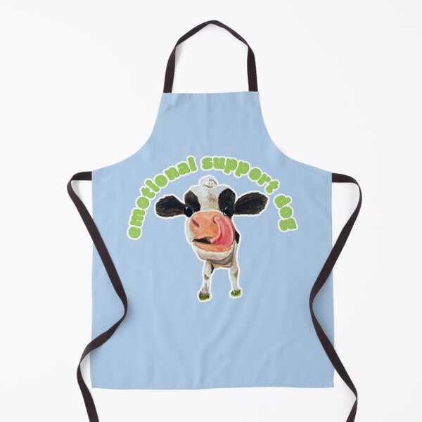 Item preview, Emotional Support Dog Chamomile the Cow designed and sold by Blackberries & Moss.