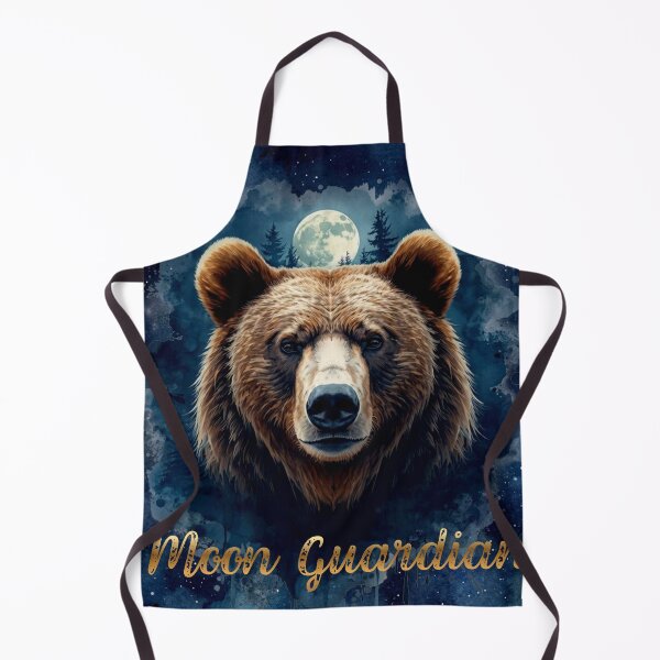 Item preview, Moon Guardian Bear – Mystical Forest Moonlight Animal Design designed and sold by Biedroneczka.