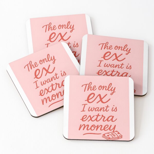 Item preview,  Only Ex Is Extra Money Hustle Design designed and sold by LazyGeniusArt.
