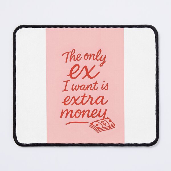 Item preview, Only Ex Is Extra Money Hustle Design designed and sold by LazyGeniusArt.