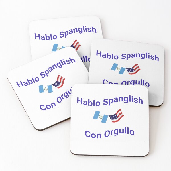 Item preview, Hablo Spanglish Con Orgullo (Guatemala) designed and sold by Caris Clothing.