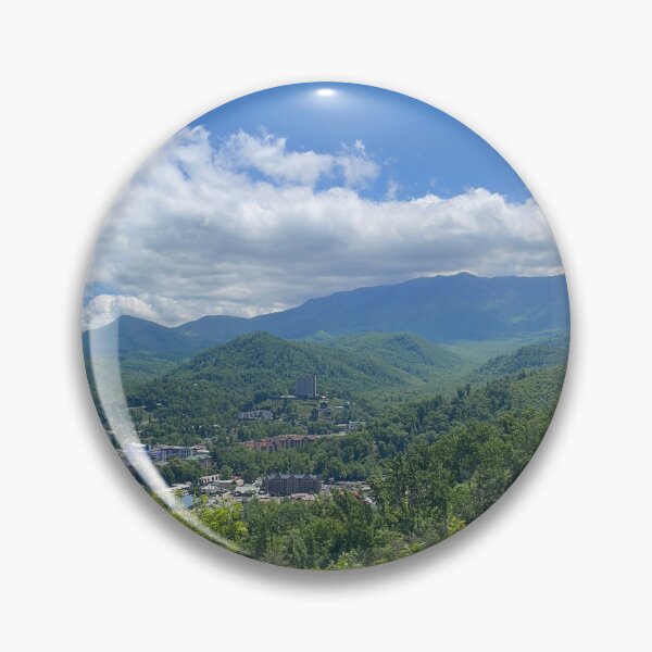 Item preview, Beautiful Green Smoky Mountains Photo Wide Angle designed and sold by Sparkleweather.