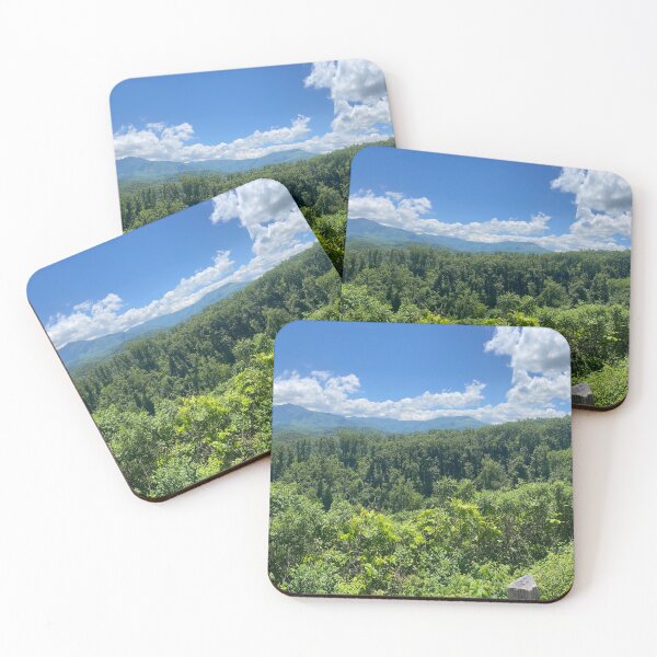 Item preview, Beautiful Green Smoky Mountains Photo Wide Angle designed and sold by Sparkleweather.