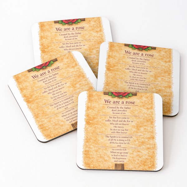 Item preview, Creedal Poem Cross Background designed and sold by rostichristi.