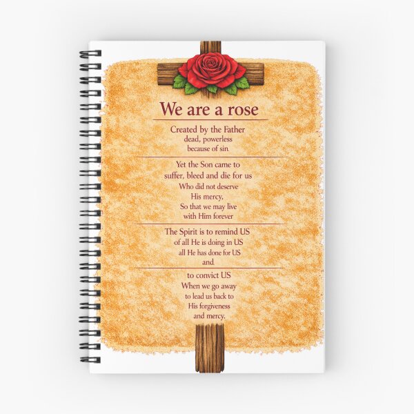 Item preview, Creedal Poem Cross Background designed and sold by rostichristi.