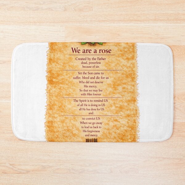 Item preview, Creedal Poem Cross Background designed and sold by rostichristi.