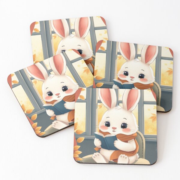 Item preview, Cute Rabbit Book Lover T-Shirt designed and sold by ArmaanArts.