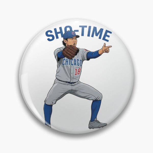 Item preview, Chicago Cubs Shota Imanaga Sho-Time_Serious designed and sold by Monstera Mosaics & Plant Art.