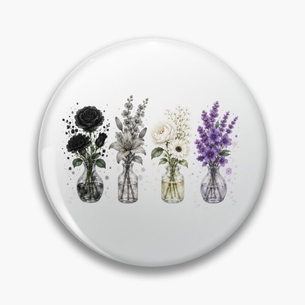 Item preview, Asexual flag colour flowers designed and sold by KLflorals.