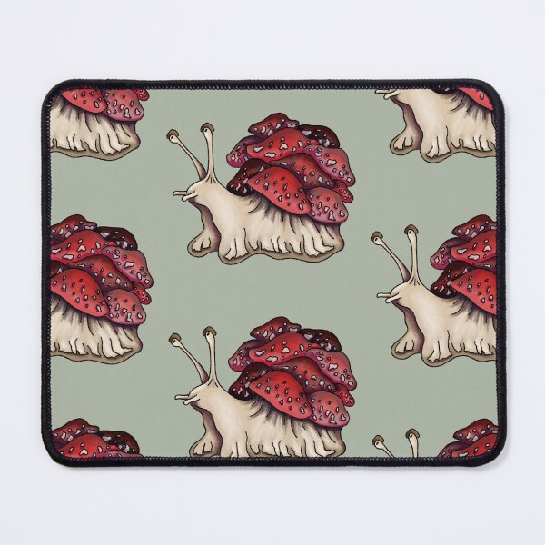 Item preview, Cottagecore Mushroom Snail designed and sold by Plainbeans.