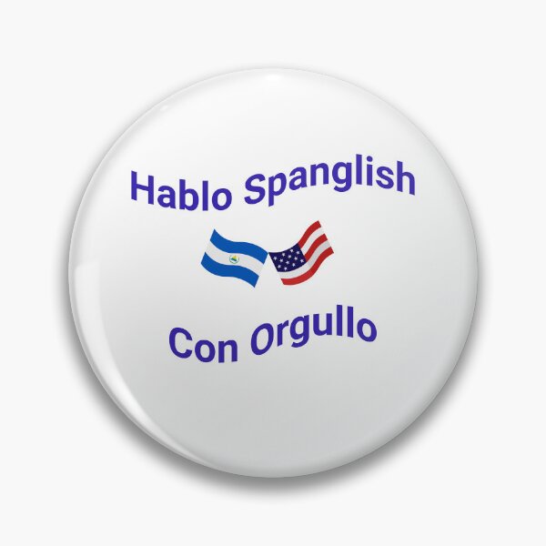 Item preview, Hablo Spanglish Con Orgullo (Nicaragua) designed and sold by Caris Clothing.