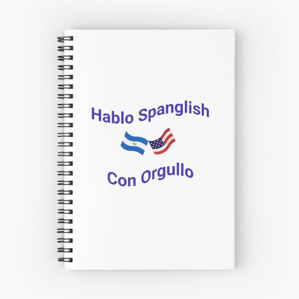 Item preview, Hablo Spanglish Con Orgullo (Nicaragua) designed and sold by Caris Clothing.