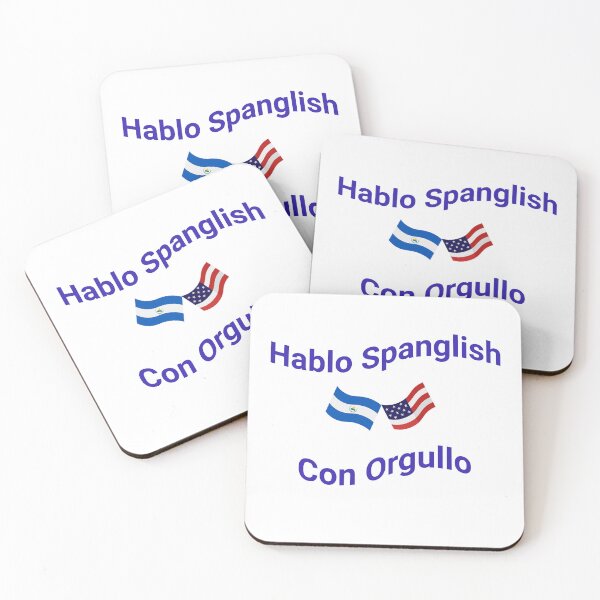 Item preview, Hablo Spanglish Con Orgullo (Nicaragua) designed and sold by Caris Clothing.
