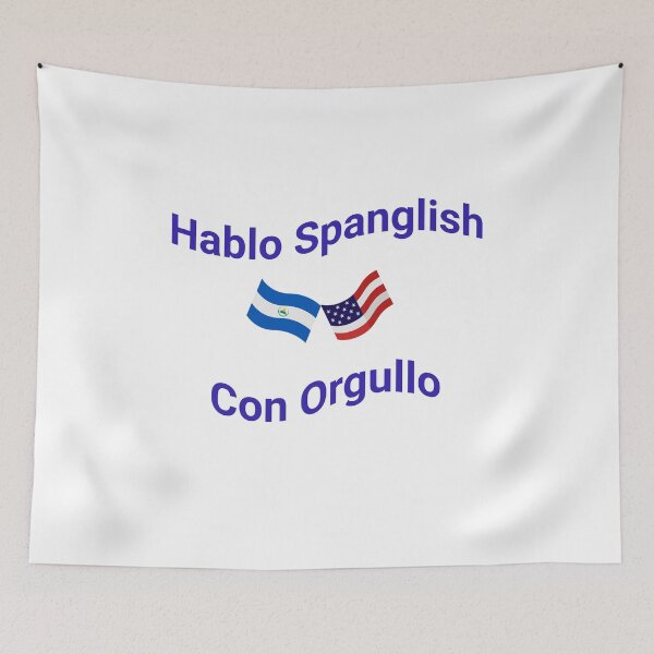 Item preview, Hablo Spanglish Con Orgullo (Nicaragua) designed and sold by Caris Clothing.