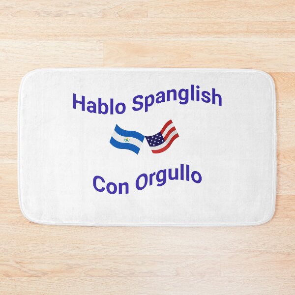 Item preview, Hablo Spanglish Con Orgullo (Nicaragua) designed and sold by Caris Clothing.